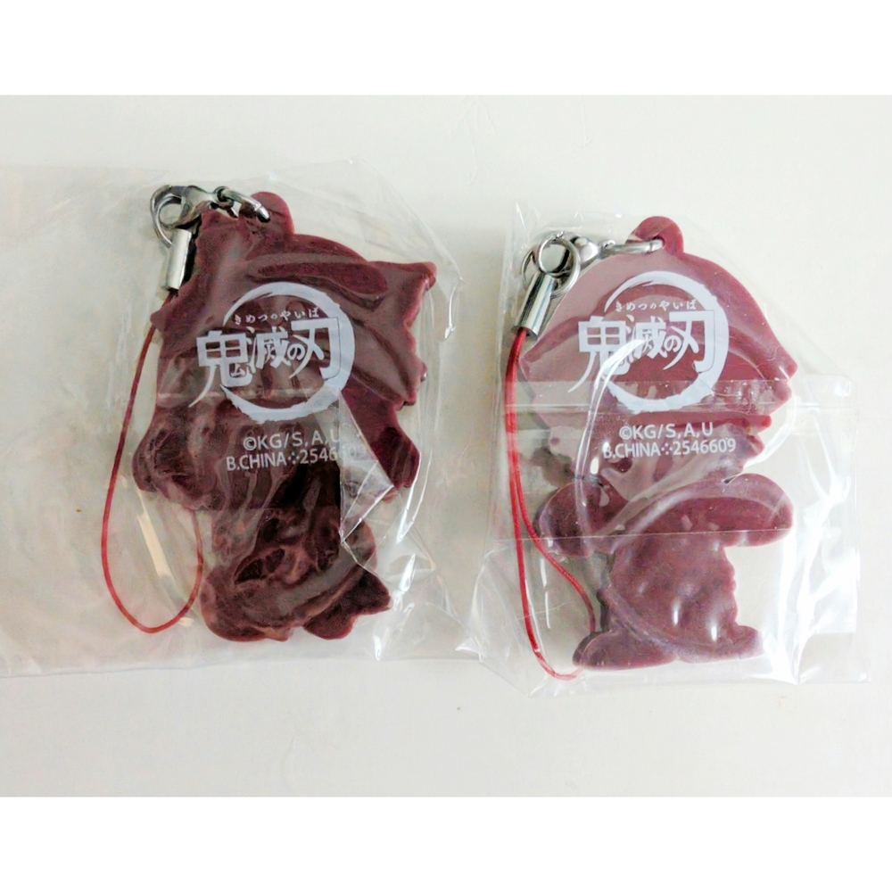 Demon Slayer | Inosuke & Zenitsu | Rubber Keychains - Picture 4 of 6